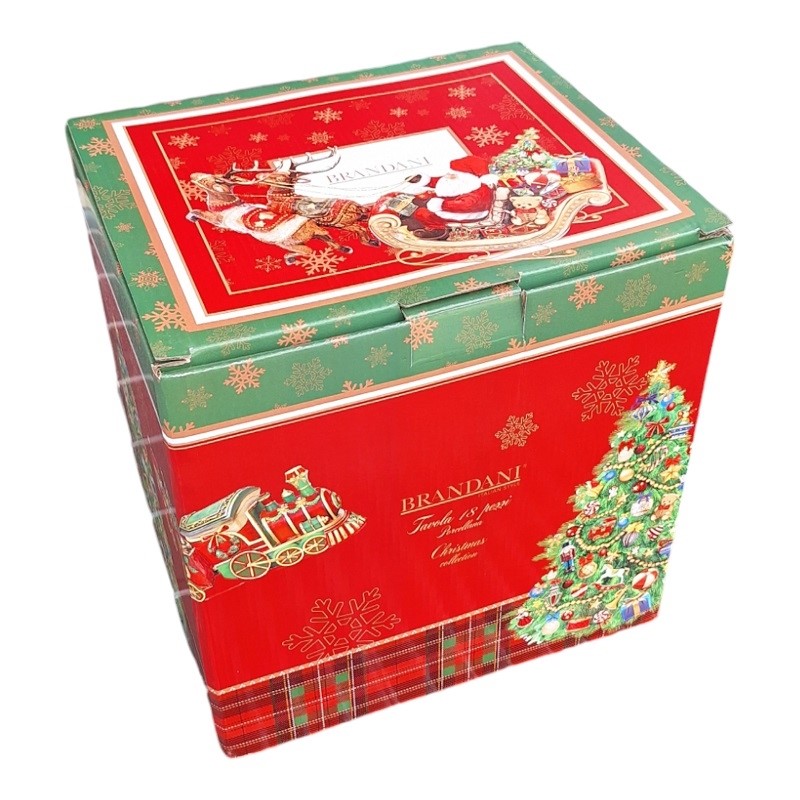 Acquista online Brandani 18-piece Christmas tableware set cod.89900 Brandani